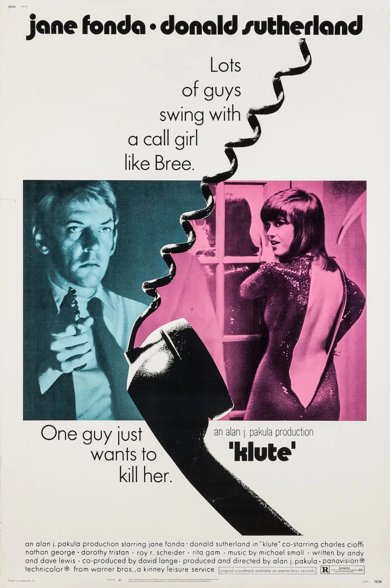 Imagen del evento Klute. Alan J. Pakula (1971)