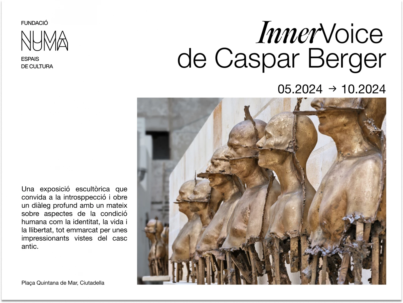 Imagen del evento Exposición InnerVoice de Caspar Berger