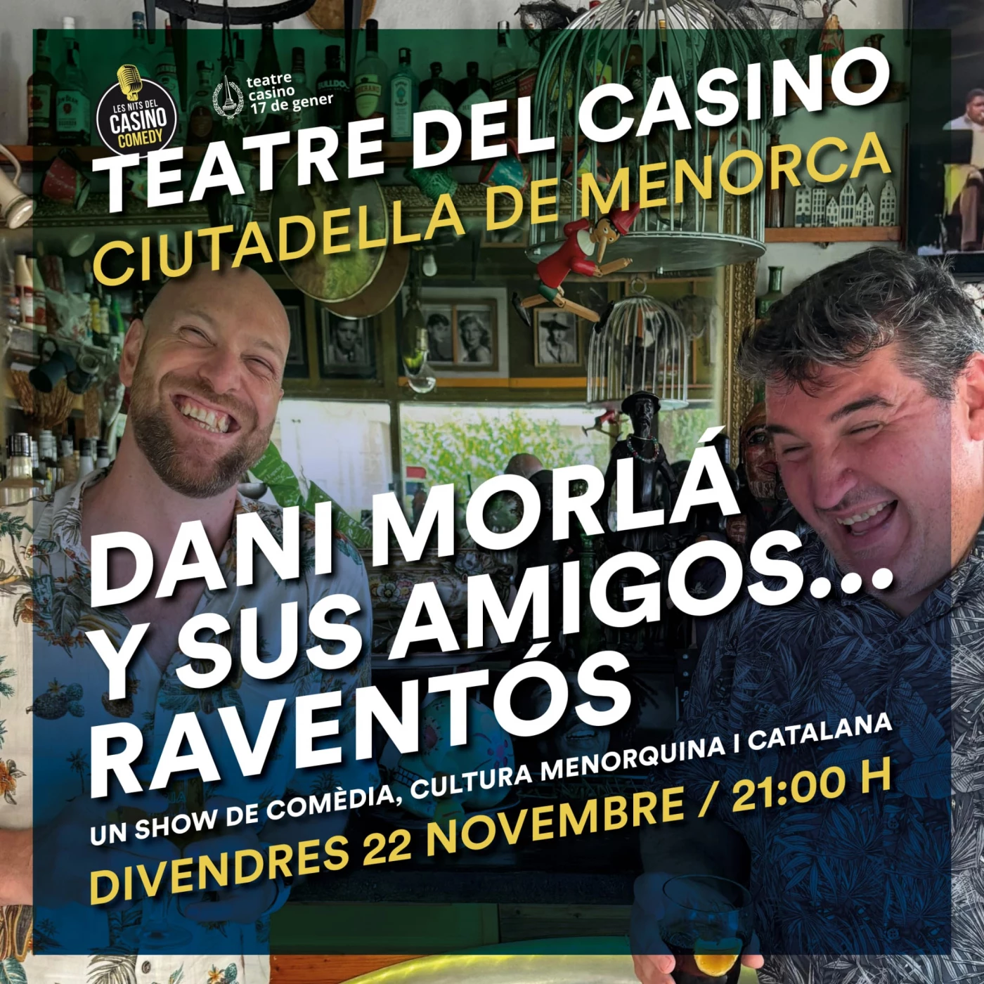 Imagen del evento DANI MORLÁ Y SUS AMIGOS... RAVENTÓS