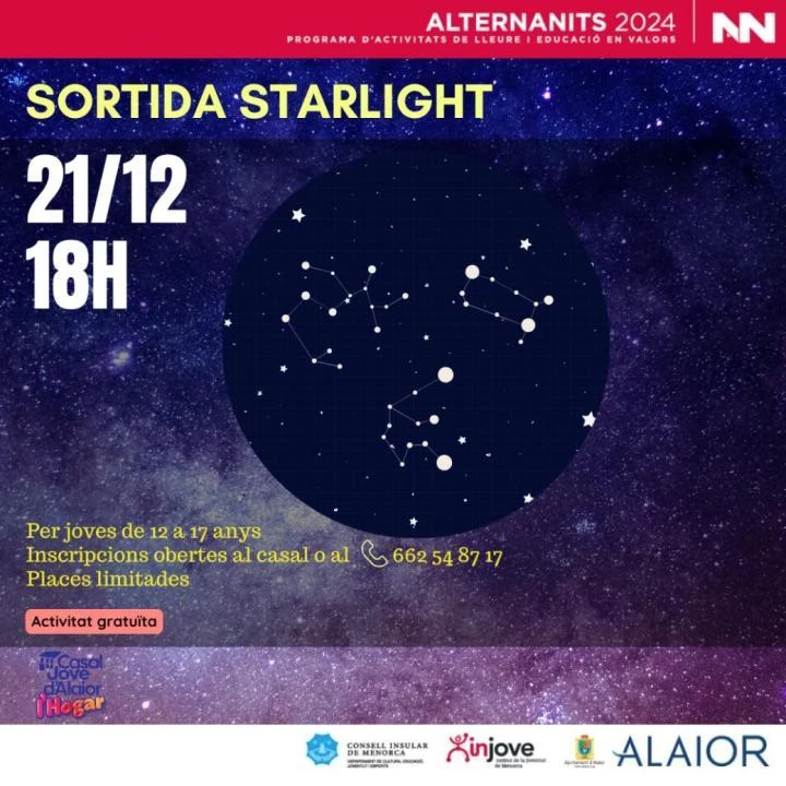 Imagen del evento Salida Starlight