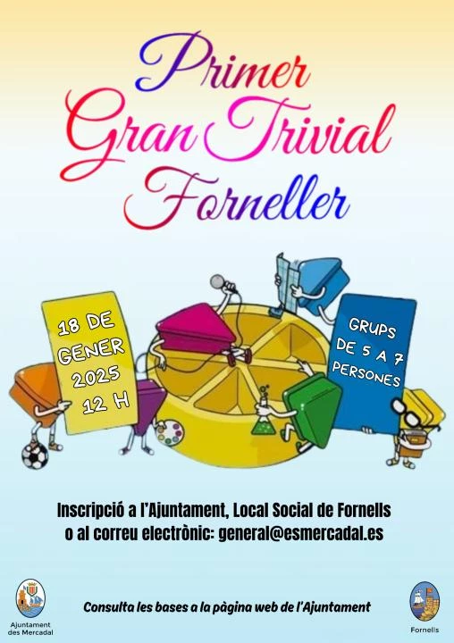 Imagen del evento Primer Gran Trivial 'Forneller'