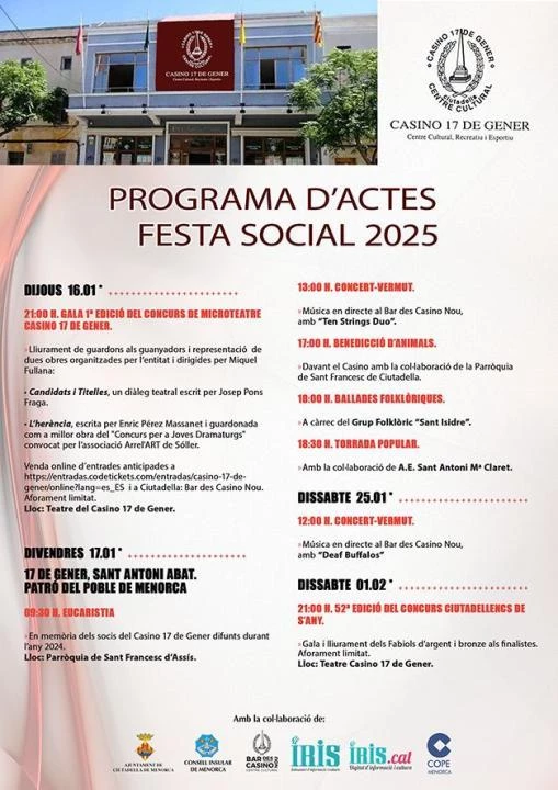 Imagen del evento ACTOS FIESTA SOCIAL 2025