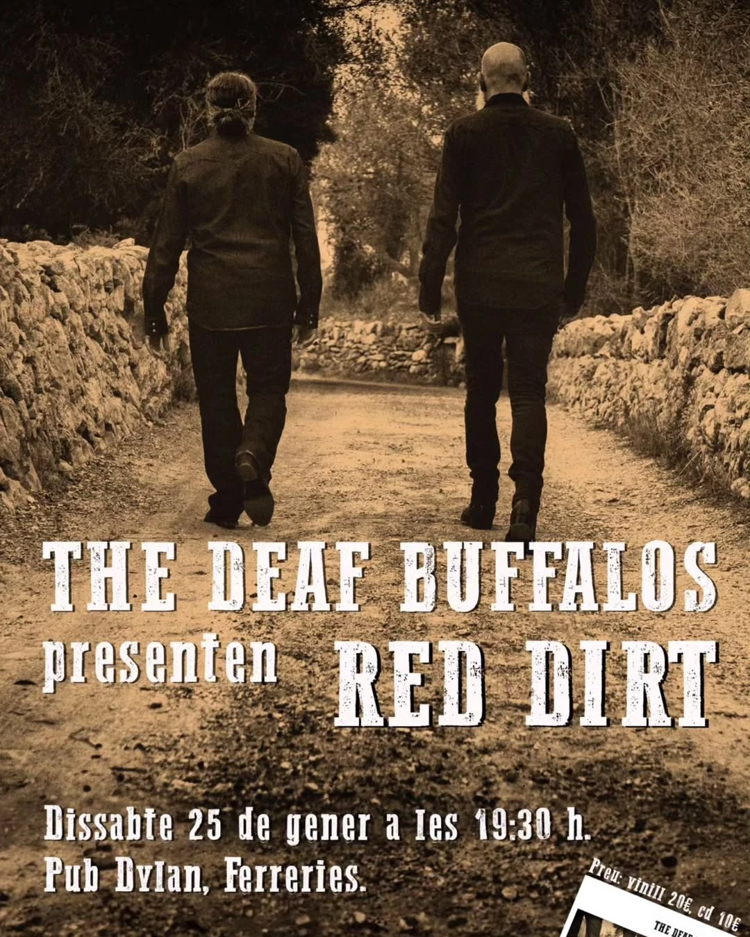 Imagen del evento THE DEAF BUFFALOS PRESENTEN RED DIRT