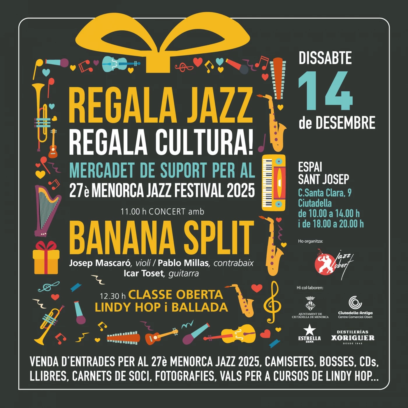 Imagen del evento REGALA JAZZ &#8211; REGALA CULTURA