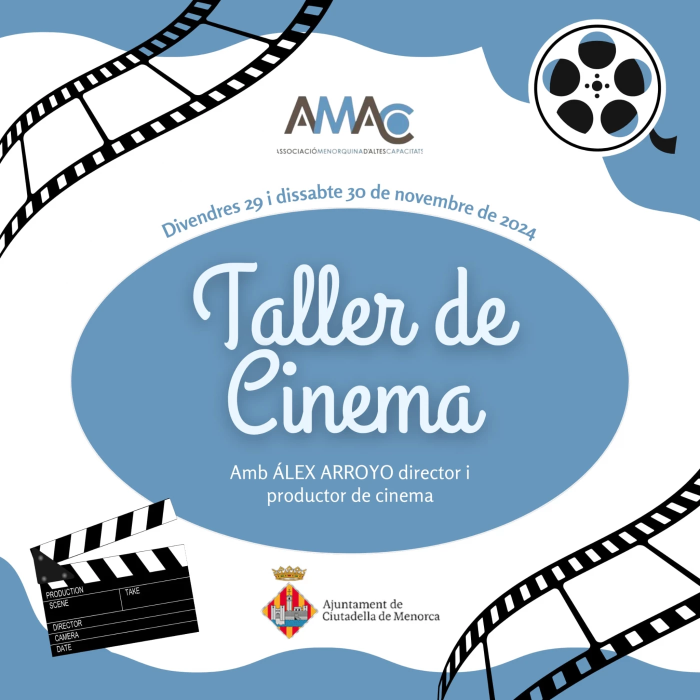 Imagen del evento Taller de cinema amb Àlex Arroyo