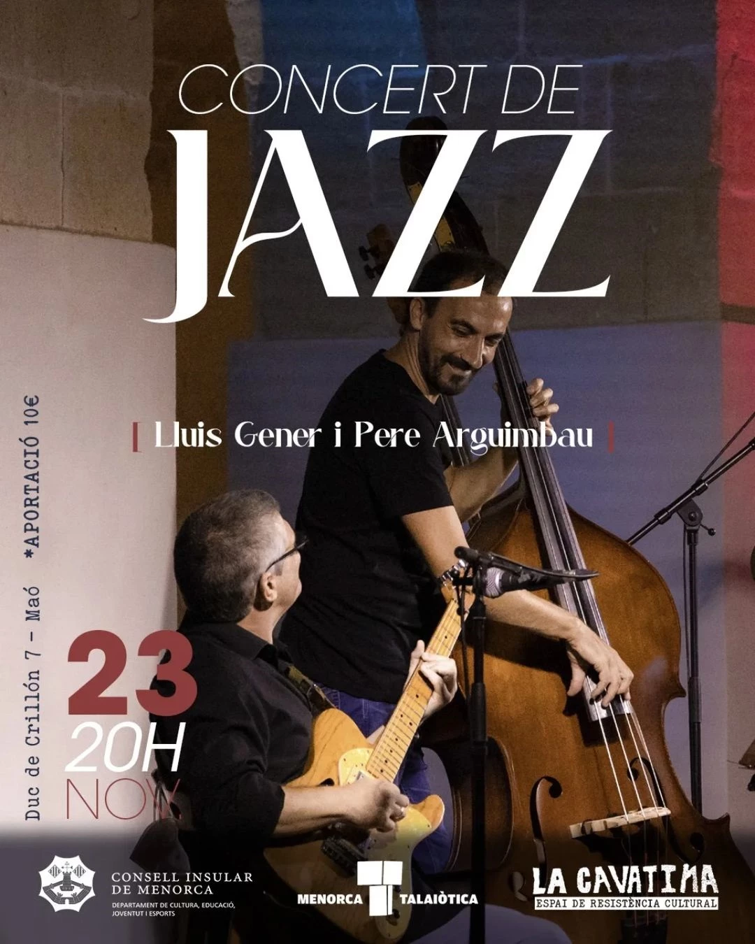 Imagen del evento CONCERT DE JAZZ &#8211; LA CAVATINA