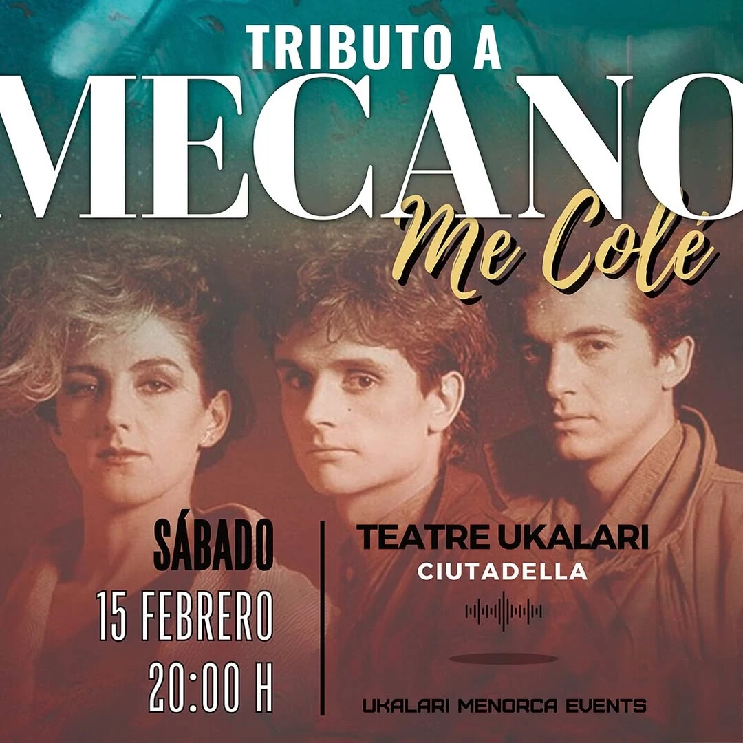 Imagen del evento ME COLÉ &#8211; TRIBUTO A MECANO