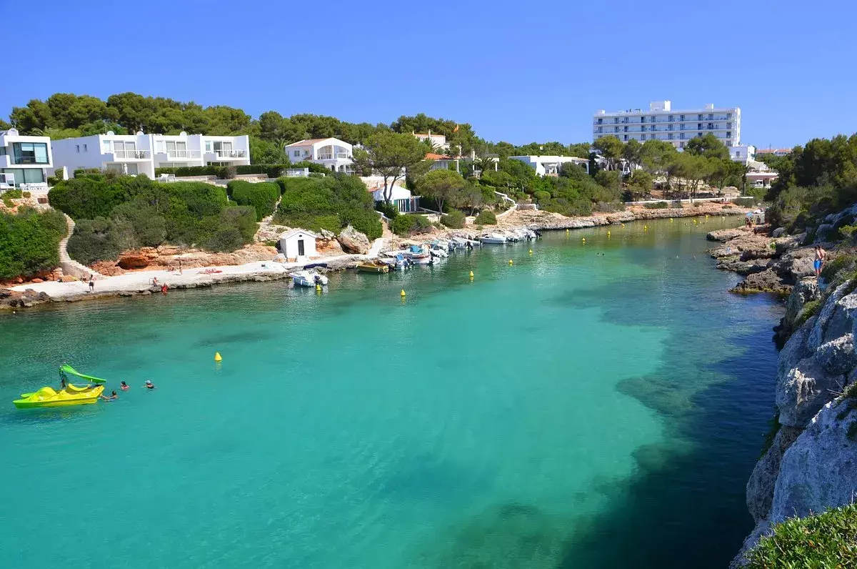 Imagen de cala en Blanes